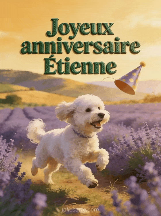 Joyeux anniversaire Étienne - Joyeux anniversaire etienne image