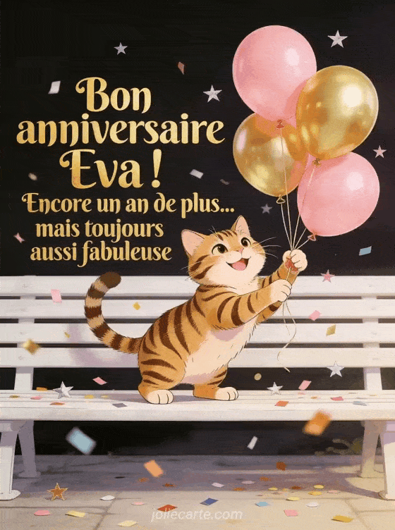 Joyeux anniversaire Eva - Bon anniversaire eva