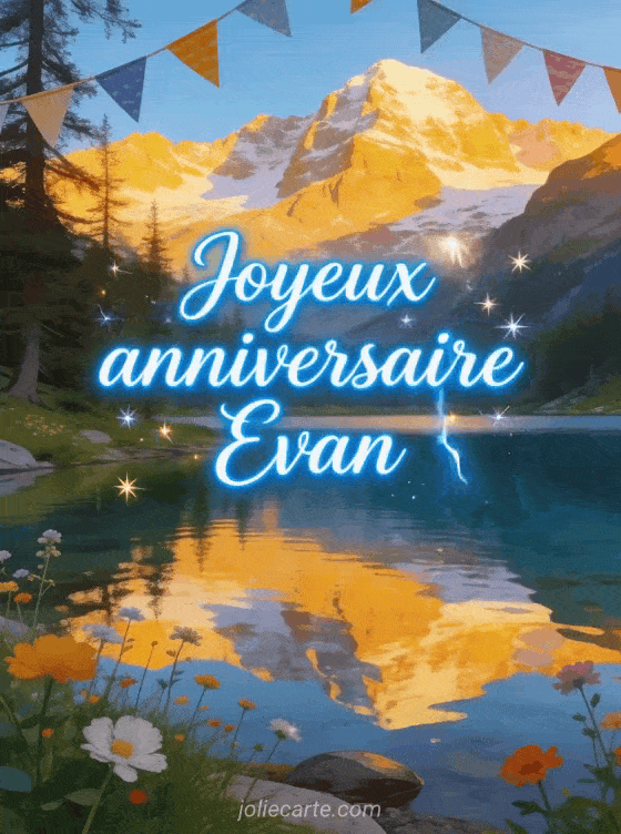 Joyeux anniversaire Evan - Joyeux anniversaire evan gif anime