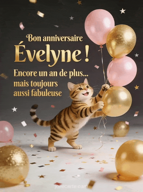 Joyeux anniversaire Evelyne - Bon anniversaire evelyne