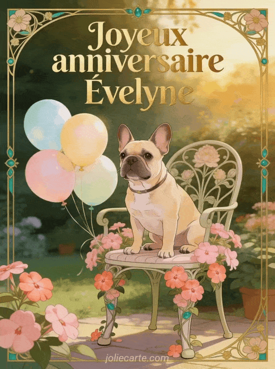 Joyeux anniversaire Évelyne - Joyeux anniversaire evelyne image