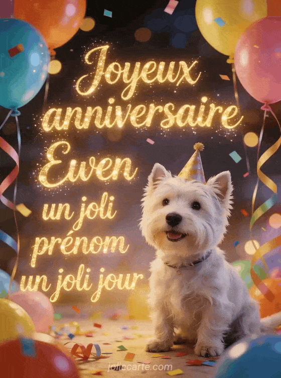 Joyeux anniversaire Ewen - Joyeux anniversaire ewen gif anime