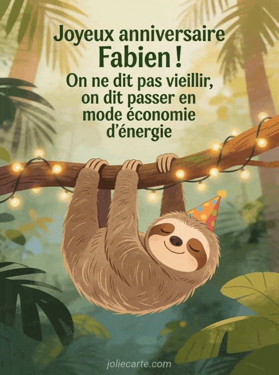 Joyeux anniversaire Fabien - Joyeux anniversaire fabien humour