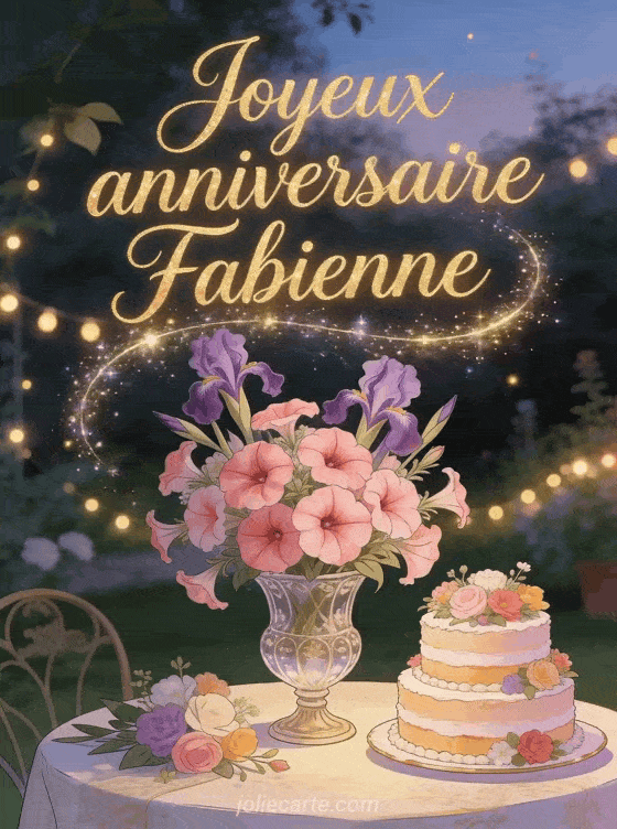 Joyeux anniversaire Fabienne - Joyeux anniversaire fabienne image