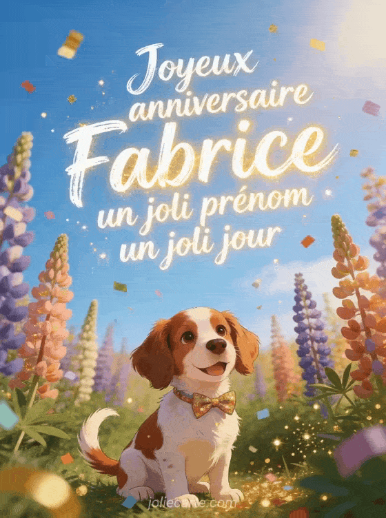 Joyeux anniversaire Fabrice - Joyeux anniversaire fabrice gif