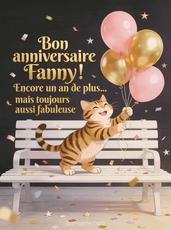 Joyeux anniversaire Fanny - Bon anniversaire fanny