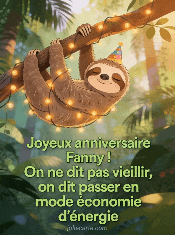 Joyeux anniversaire Fanny - Fanny humour