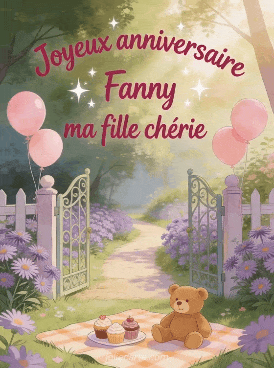 Joyeux anniversaire Fanny - Joyeux anniversaire fanny ma fille