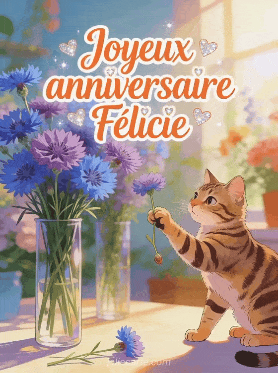 Joyeux anniversaire Félicie - Joyeux anniversaire felicie fleurs