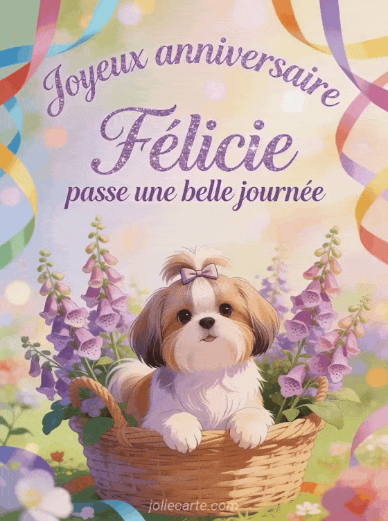 Joyeux anniversaire Félicie - Joyeux anniversaire felicie gif anime