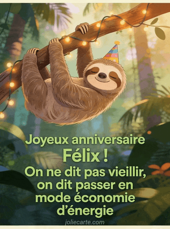 Joyeux anniversaire Felix - Felix humour