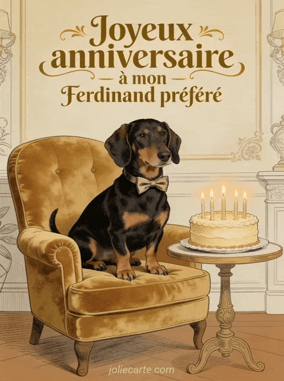 Joyeux anniversaire Ferdinand - Joyeux anniversaire ferdinand gif