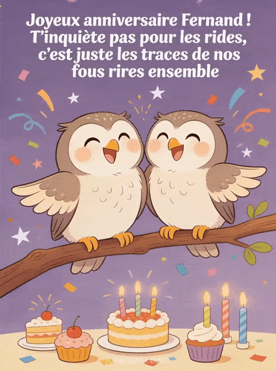 Joyeux anniversaire Fernand - Fernand rigolo