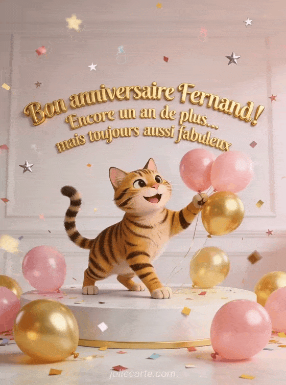 Joyeux anniversaire Fernand - Bon anniversaire fernand