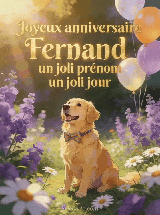 Joyeux anniversaire Fernand - Joyeux anniversaire fernand image