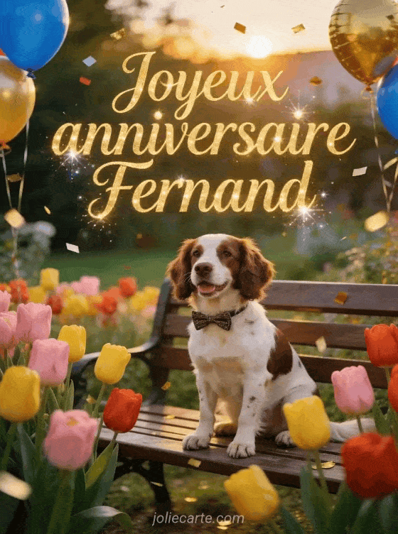 Joyeux anniversaire Fernand - Joyeux anniversaire fernand gif anime