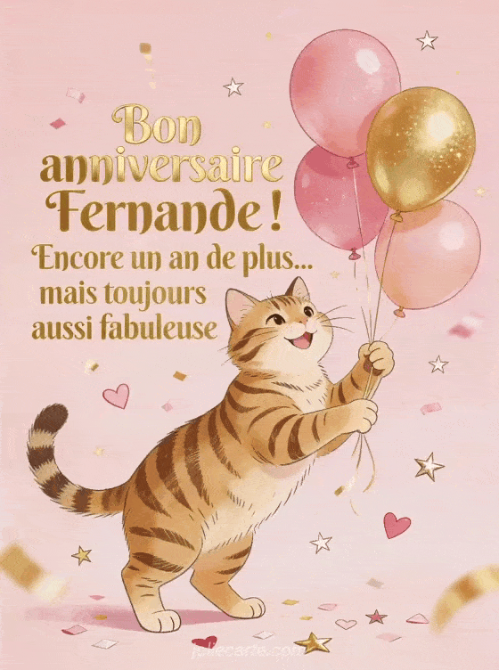 Joyeux anniversaire Fernande - Bon anniversaire fernande