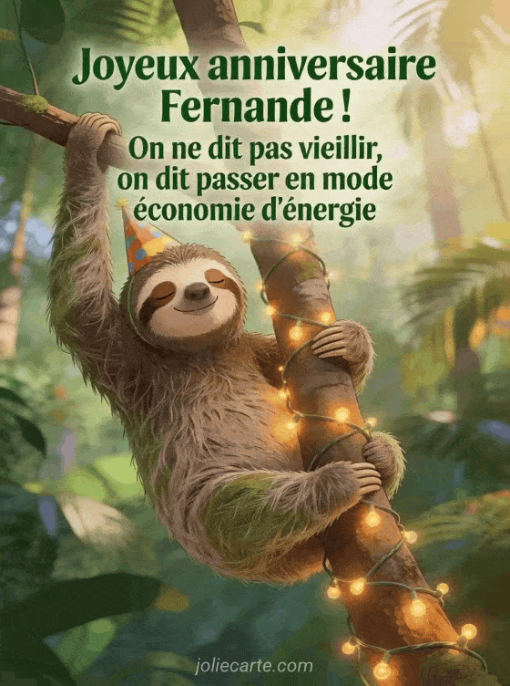 Joyeux anniversaire Fernande - Fernande humour