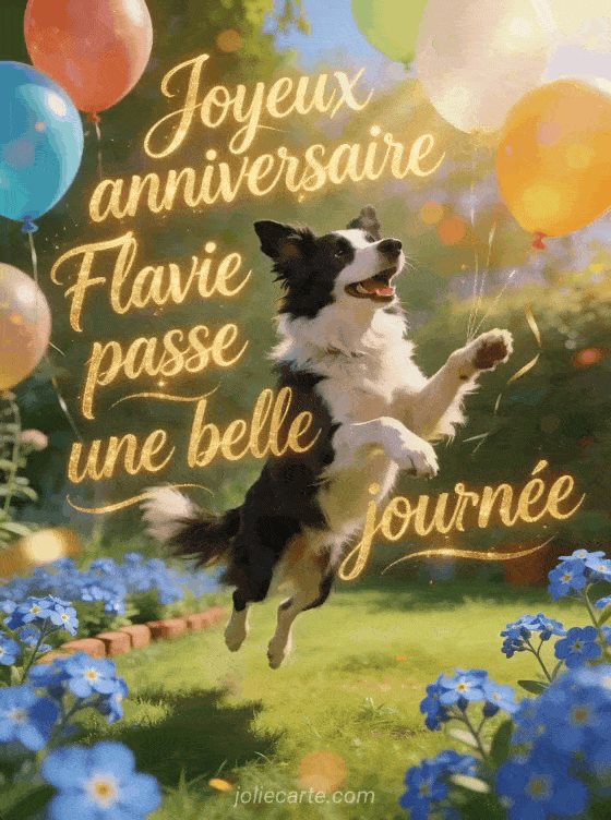 Joyeux anniversaire Flavie - Joyeux anniversaire flavie gif