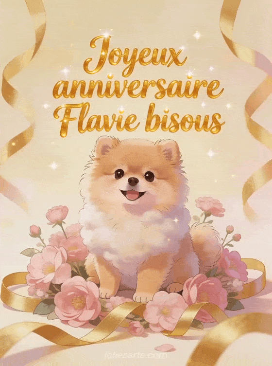 Joyeux anniversaire Flavie - Joyeux anniversaire flavie bisous