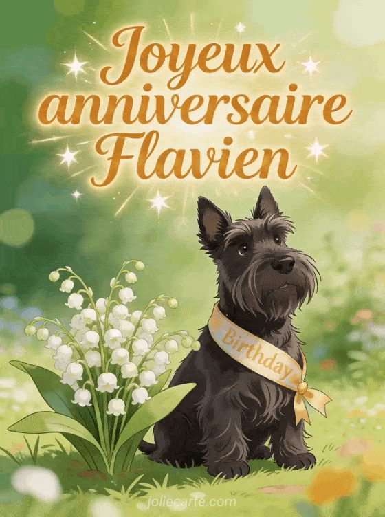 Joyeux anniversaire Flavien - Joyeux anniversaire flavien image