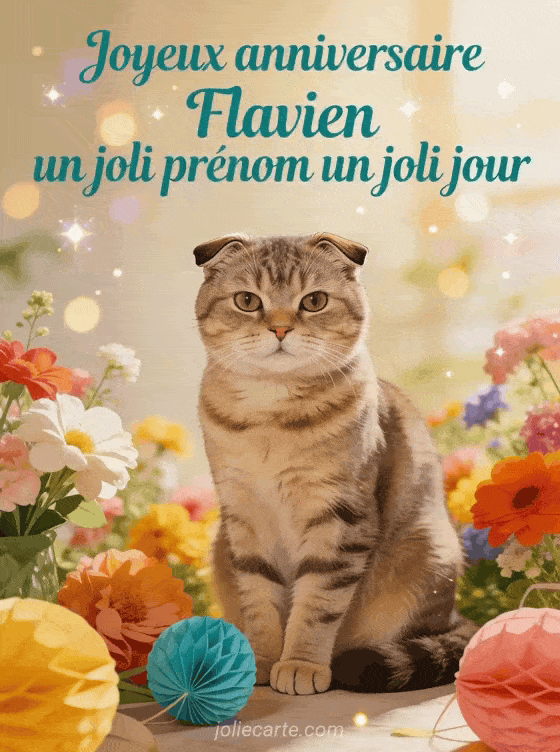 Joyeux anniversaire Flavien - Joyeux anniversaire flavien gif