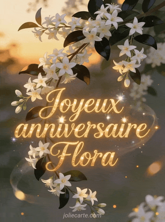 Joyeux anniversaire Flora - Joyeux anniversaire flora image