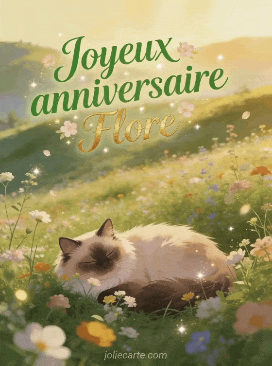 Joyeux anniversaire Flore - Joyeux anniversaire flore fleurs