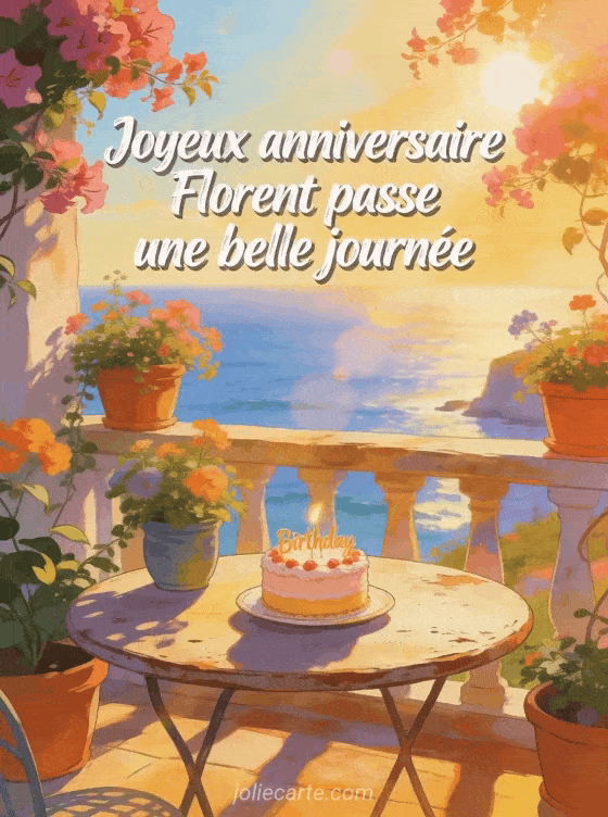 Joyeux anniversaire Florent - Joyeux anniversaire florent gros bisous