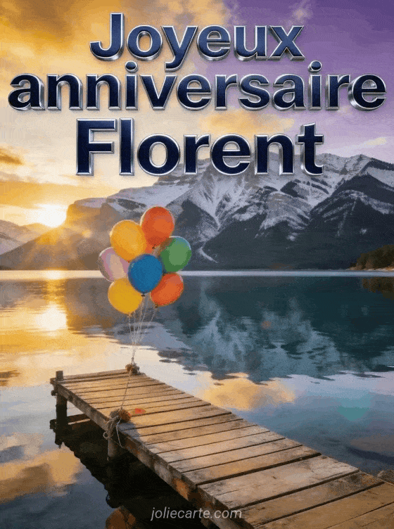 Joyeux anniversaire Florent - Joyeux anniversaire florent homme