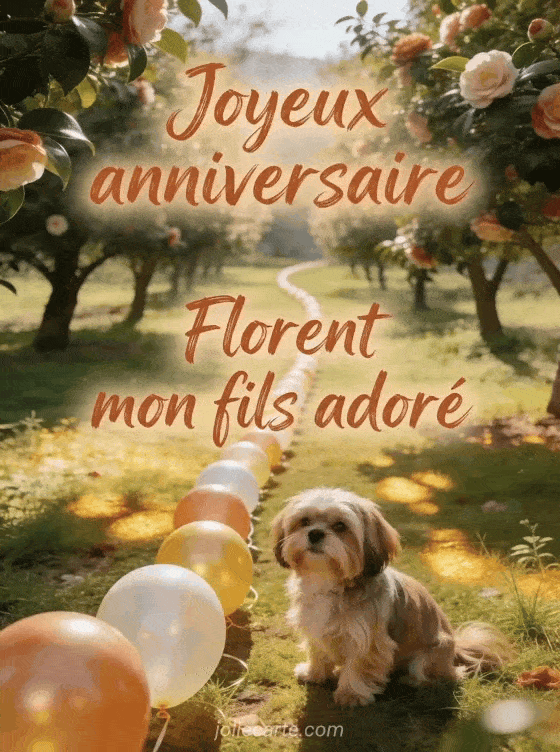 Joyeux anniversaire Florent - Joyeux anniversaire florent mon fils