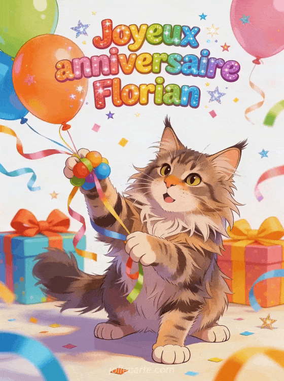 Joyeux anniversaire Florian - Joyeux anniversaire florian gif