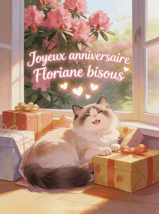 Joyeux anniversaire Floriane - Joyeux anniversaire floriane bisous