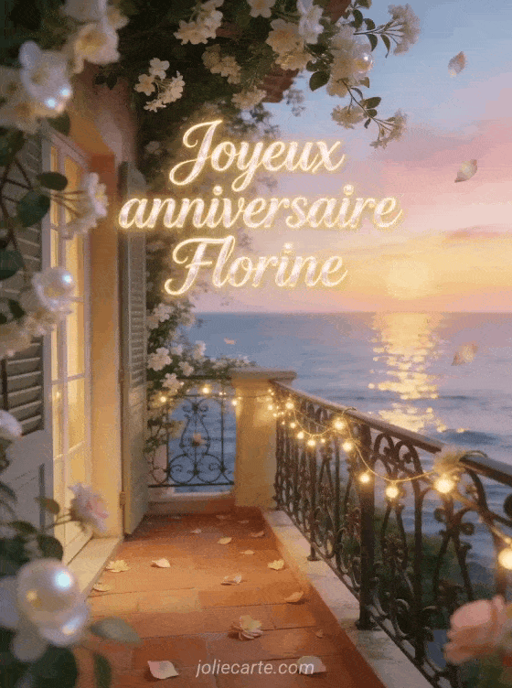 Joyeux anniversaire Florine - Joyeux anniversaire florine gif anime