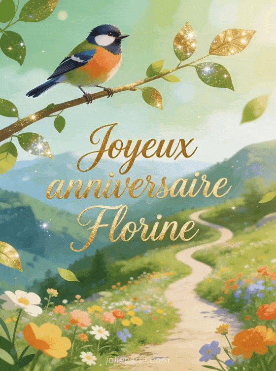 Joyeux anniversaire Florine - Joyeux anniversaire florine fleurs