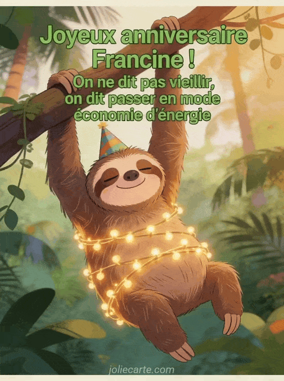 Joyeux anniversaire Francine - Joyeux anniversaire francine humour