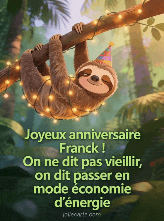 Joyeux anniversaire Franck - Joyeux anniversaire franck humour