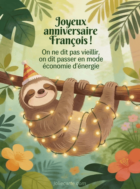 Joyeux anniversaire François - Joyeux anniversaire francois humour