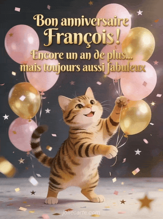Joyeux anniversaire Francois - Bon anniversaire francois