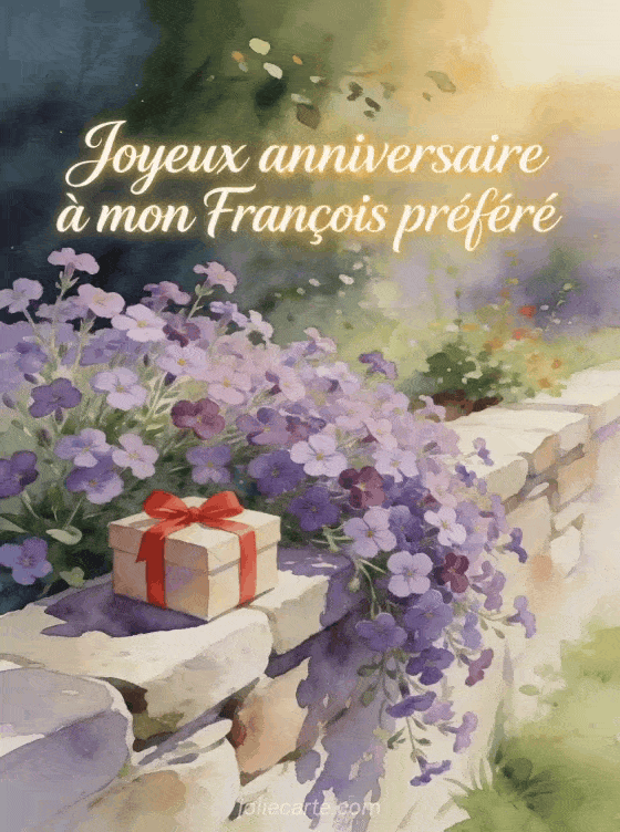 Joyeux anniversaire François - Joyeux anniversaire francois fleurs