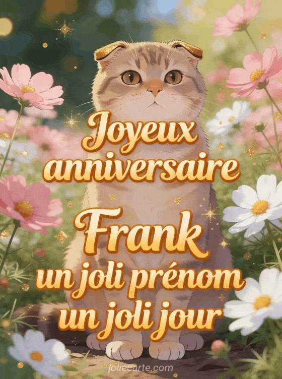Joyeux anniversaire Frank - Joyeux anniversaire frank fleurs