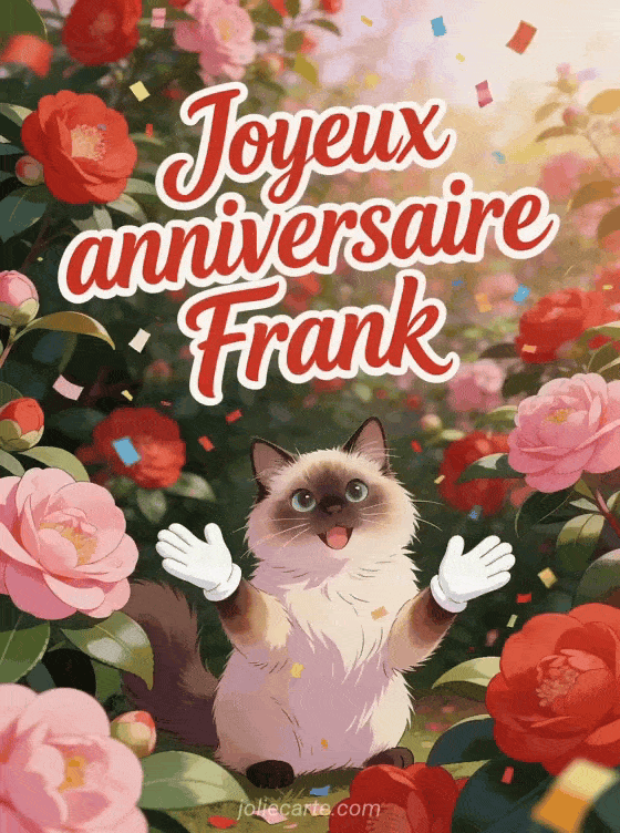 Joyeux anniversaire Frank - Joyeux anniversaire frank gif anime