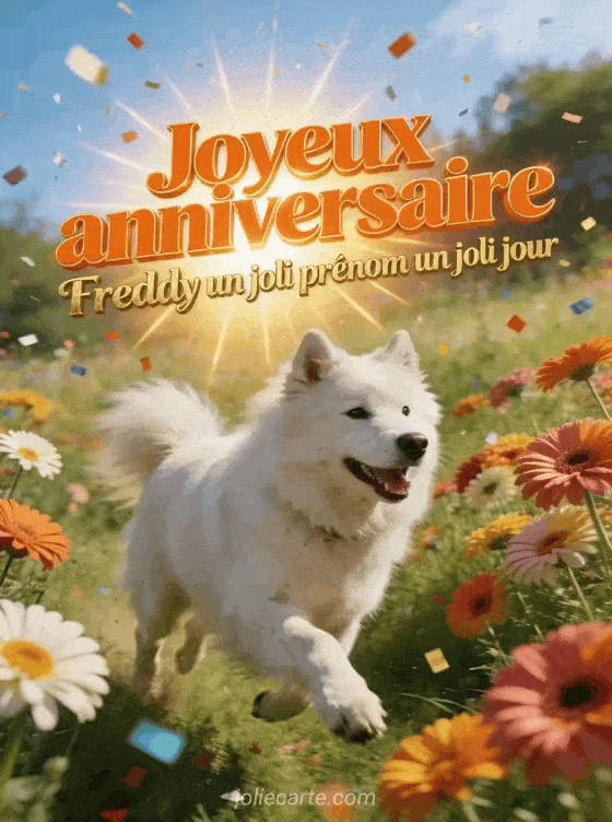 Joyeux anniversaire Freddy - Joyeux anniversaire freddy fleurs