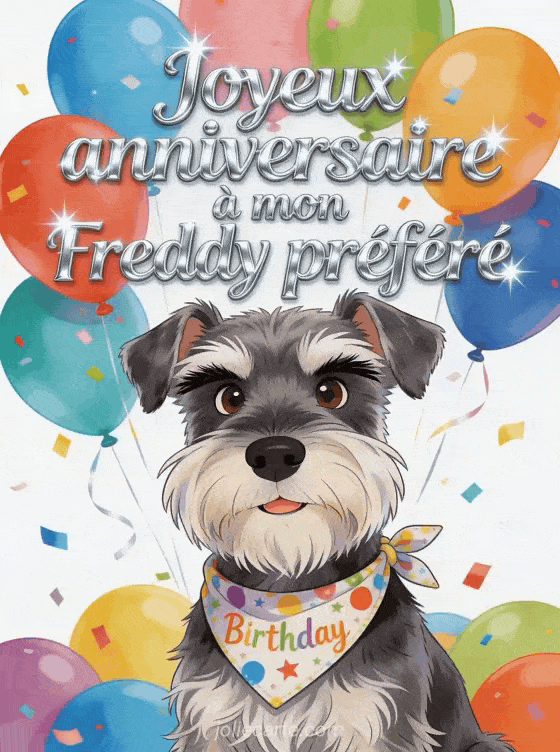 Joyeux anniversaire Freddy - Joyeux anniversaire freddy gif anime