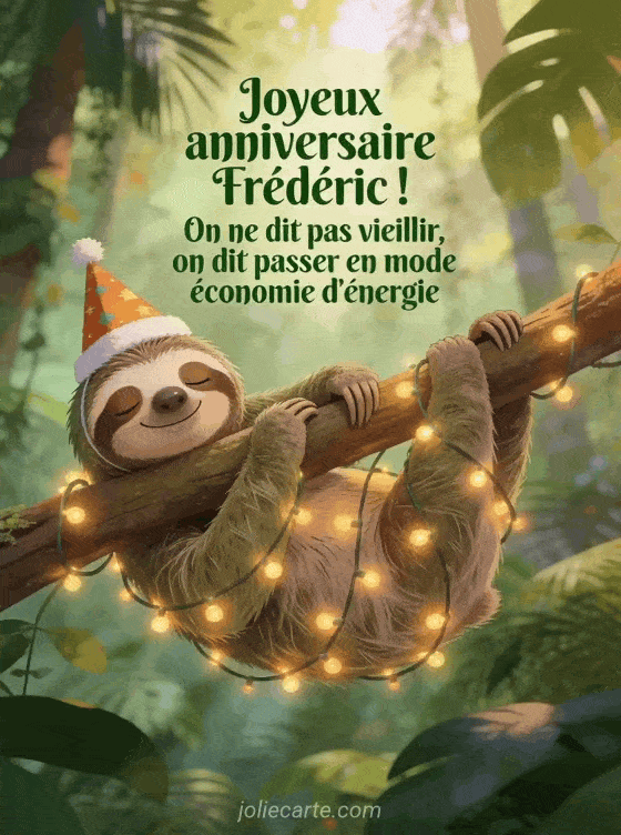 Joyeux anniversaire Frédéric - Joyeux anniversaire frederic humour