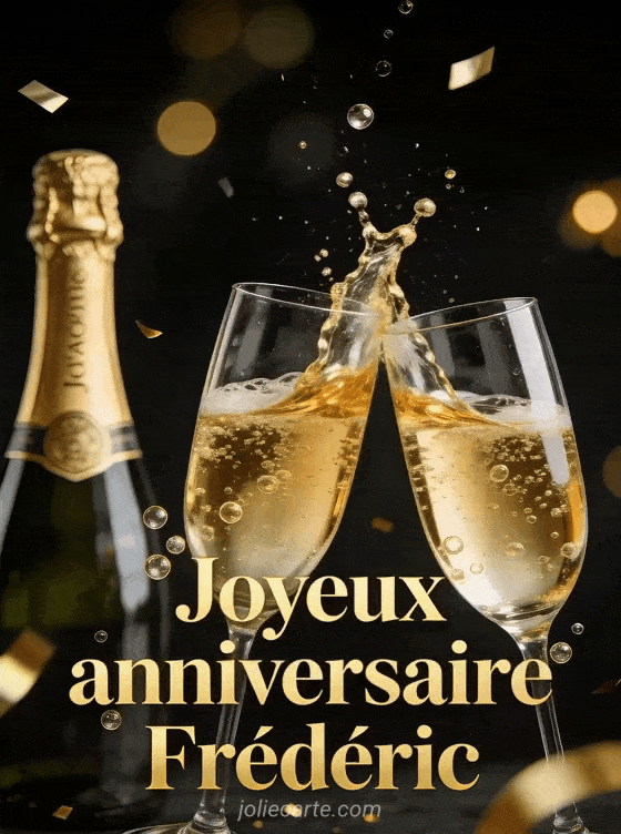 Joyeux anniversaire Frédéric - Joyeux anniversaire frederic champagne