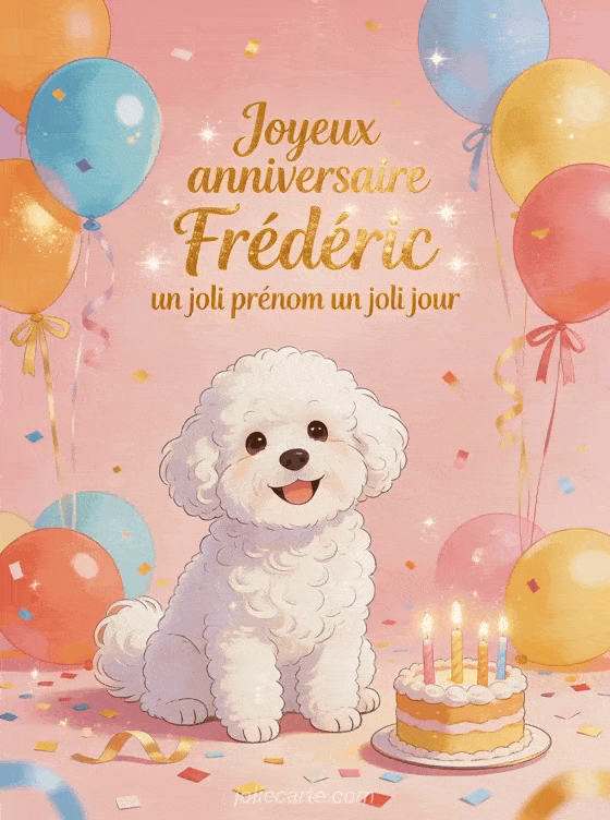 Joyeux anniversaire Frédéric - Joyeux anniversaire frederic image