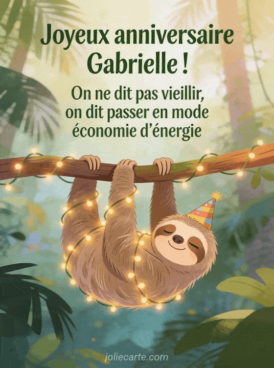 Joyeux anniversaire Gabrielle - Joyeux anniversaire gabrielle humour