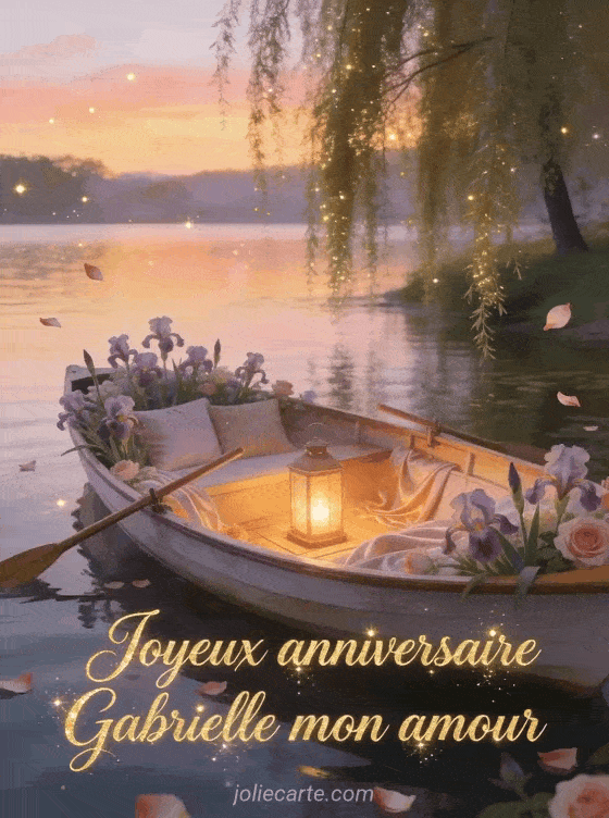 Joyeux anniversaire Gabrielle - Joyeux anniversaire gabrielle mon amour