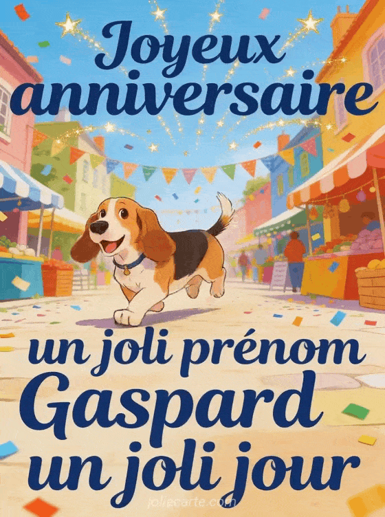 Joyeux anniversaire Gaspard - Joyeux anniversaire gaspard image